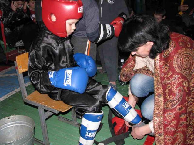 2009, дек, Соревнования новичков по правилам кикбоксинга WPKA